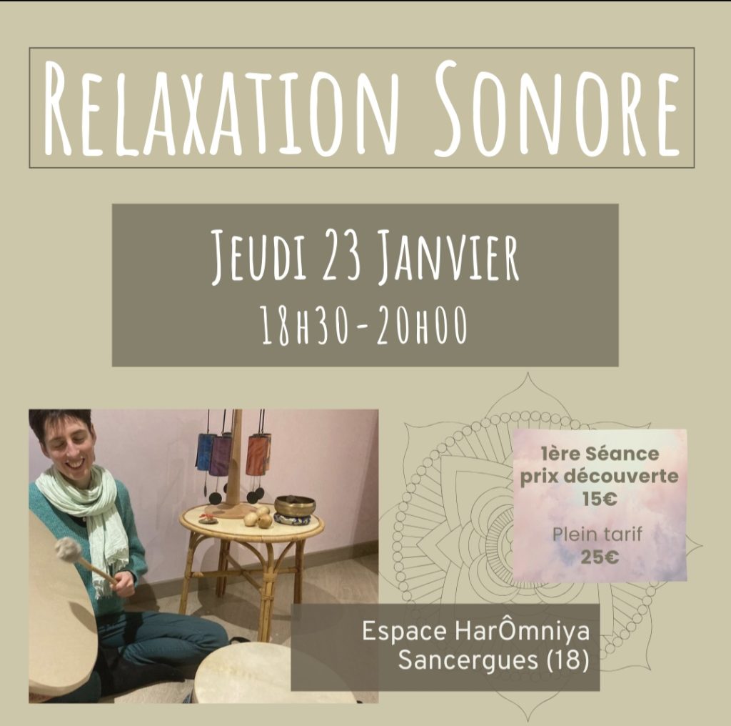 relaxation sonore